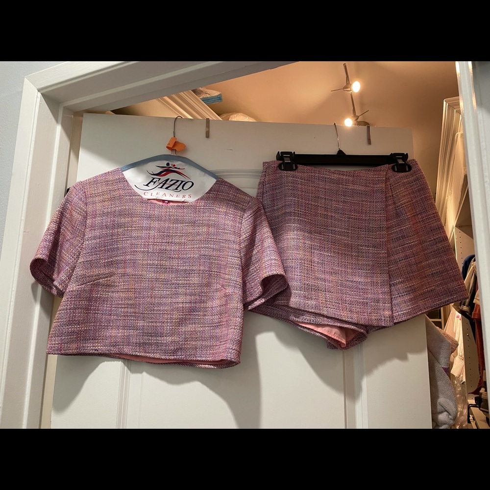 Skort and top set
